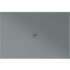 GSI Extra Flat obdélníková sprchová vanička 120 x 80 x 2 cm keramika agave mat zelená 46120804