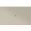 GSI Extra Flat obdélníková sprchová vanička 120 x 70 x 2 cm keramika creta mat béžová 46120708