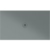 GSI Extra Flat obdélníková sprchová vanička 120 x 70 x 2 cm keramika agave mat zelená 46120704