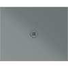GSI Extra Flat obdélníková sprchová vanička 100 x 80 x 2 cm keramika agave mat zelená 46100804