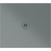 GSI Extra Flat obdélníková sprchová vanička 80 x 70 x 2 cm keramika agave mat zelená 46080704