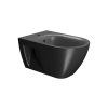 GSI Pura Eco bidet závěsný 36 x 55 cm keramika černá mat 8867126