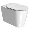 GSI Kube X wc mísa kombi spodní/zadní odpad 36 x 63 cm Swirlflush keramika bílá ExtraGlaze 941911