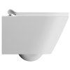 GSI Kube X závěsná wc mísa 36 x 50 cm GeniusFlush keramika bílá dual-mat 941209