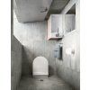 GSI Kube X závěsná wc mísa 36 x 50 cm GeniusFlush keramika bílá dual-mat 941209