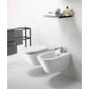 GSI Norm závěsná wc mísa 36 x 55 cm GeniusFlush keramika bílá ExtraGlaze 862111