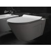 GSI Norm závěsná wc mísa 36 x 55 cm GeniusFlush keramika bílá ExtraGlaze 862111