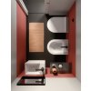 GSI Kube X bidet závěsný 50 x 36 cm keramika bílá ExtraGlaze 9464111