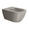 GSI Pura bidet závěsný 55 x 36 cm keramika tortora mat šedá 8865105