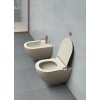 GSI Pura bidet závěsný 55 x 36 cm keramika creta mat béžová 8865108