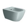 GSI Pura bidet závěsný 55 x 36 cm keramika ghiaccio mat modrá 8865115