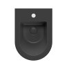 GSI Kube X bidet závěsný 36 x 50 cm keramika černá mat 9464126