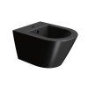 GSI Kube X bidet závěsný 36 x 50 cm keramika černá mat 9464126