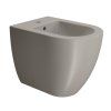 GSI Pura Big bidet stojící 36 x 55 cm keramika tortora mat šedá 8872105