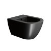 GSI Pura bidet závěsný 36 x 50 cm keramika černá mat 8864126