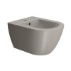 GSI Pura bidet závěsný 36 x 50 cm keramika tortora mat šedá 8864105
