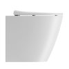 GSI Modo wc mísa stojící 37 x 52 cm Swirlflush spodní zadní odpad mat bílá 981009