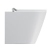 GSI Kube X wc mísa stojící 36 x 55 cm Swirlflush spodní/zadní odpad keramika bílá mat 941009