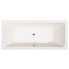 Polysan Krysta obdélníková vana 180 x 80 x 39 cm akrylát ivory béžová 71710.40