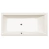 Polysan Cleo obdélníková vana 180 x 90 x 48 cm akrylát ivory béžová 13111.40