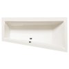 Polysan Andra R asymetrická vana 160 x 90 x 45 cm pravá akrylát ivory béžová 81541.40