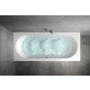 Polysan VIVA B hydromasážní vana 185 x 80 x 47 cm Highline Hydro-Air akrylát chrom bílá 71968.6010