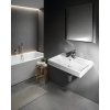 Aqualine Parla umyvadlo obdélníkové 65 x 38 cm s otvorem pro baterii s přepadem karamické bílá 9965