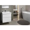 Aqualine Parla umyvadlo obdélníkové 65 x 38 cm s otvorem pro baterii s přepadem karamické bílá 9965