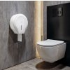 Aqualine Olmo zásobník na toaletní papír 265 x 280 x 130 mm ABS bílá 1318-48