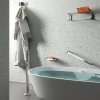 Gedy OUTLINE držák ručníků 55 cm mosaz chrom 32215513