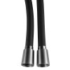Aqualine NOPEL plastová sprchová hadice 150 cm černá mat 11076