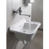 Aqualine 35 umyvadlová baterie nástěnná 100 mm ramínko ploché 160 mm chrom 52016