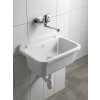 Aqualine 35 umyvadlová baterie nástěnná 100 mm ramínko ploché 160 mm chrom 52016