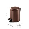 Gedy POTTY odpadkový koš 3l Soft Close měď mat 320982